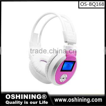 New Arrival Flexible Bluetooth Headset Memory Card for Computer (OS-BQ168) photo-4