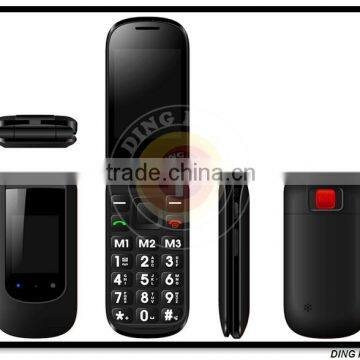 Buying Mobile Phones Wholesale MTK6260 Big Font SOS GSM GPRS Dual SIM Card 2.4INCH High Volume Quad Band OEM Elder Phone T09 photo-2