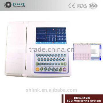 Portable Ecg Monitor With Color Touch Display ECG Monitor ECG-312B photo-2