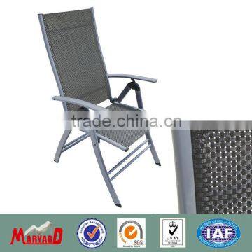 Aluminum mesh folding chair