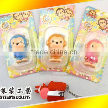 cute monkey nail clippers/nail cutting for kids