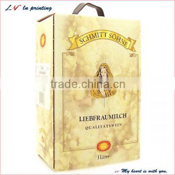 high quality wine wooden box made in shanghai