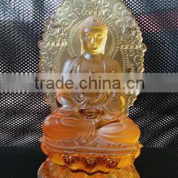 2015 new products lead crystal craft B111 Buddha statue crafts