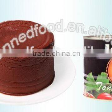 seasoning tinned tomato paste to tomato saucee 70---3000g