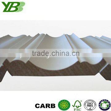 MDF lighted crown moulding chinese wood moulding high quality decorative or architectural moulding