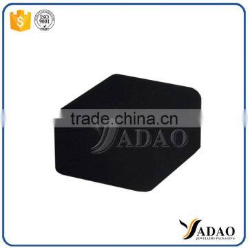 Customized Handmade Black Flocking Jewelry Case Professional photo-4