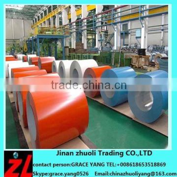 Steel Coil Type and ASTMA 653, ASTMA 792, JIS G3302, SGCC, DX51D, Q195 Grade ppgi coils