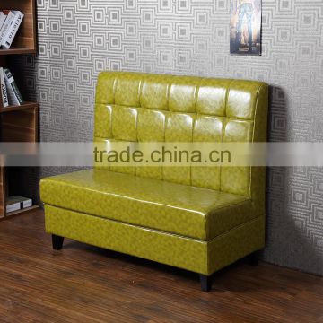 Hot sale leather booth wooden banquette seating booth seating for sale