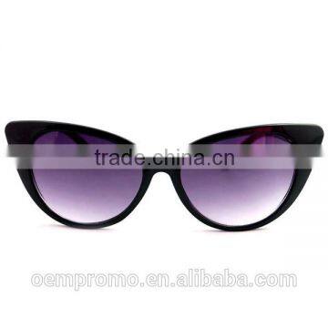 Customized color Printed UV Protected cat 3 uv400 sunglasses for ladies