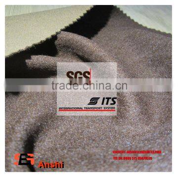 390-400gsm Two Tone Color Polyester tr Brushed Fabric for Dress/overcoat photo-6