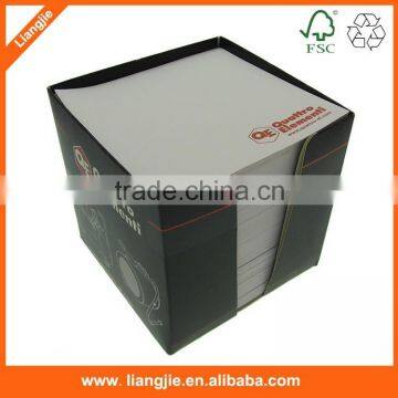 300g paper box style printed note pad,custom loose leaf paper,advertising memo pad