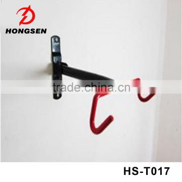 Hongsen Wall Bicycle Cycle Metal Rack Wall Mounted Coat Hanger Shelf Stand