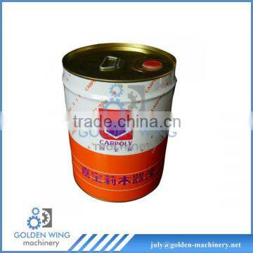 round paint/lubricants tin can making machine