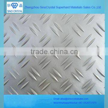 Aluminum checker 5052 H32 plate, diamond/ 2 bar/ 3 bar/ 5 bar embossed sheet for decoration