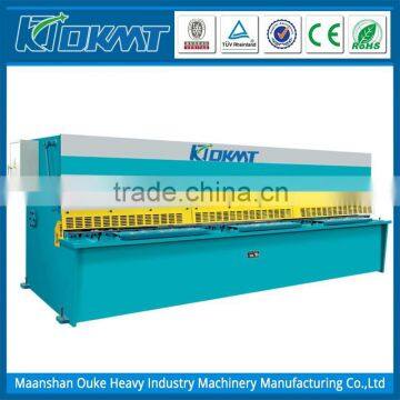 OKMT brand QC12K 8x6000 shearing machine, hydraulic metal cutting shear
