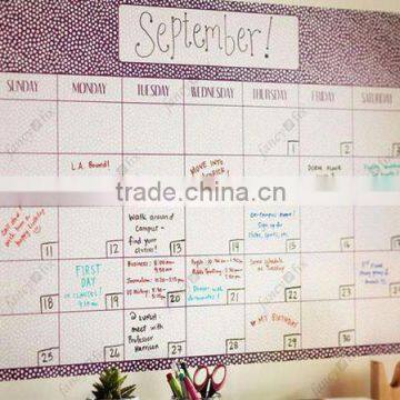 Self Adhesive Removable Weekly Planner Whiteboard Sticker