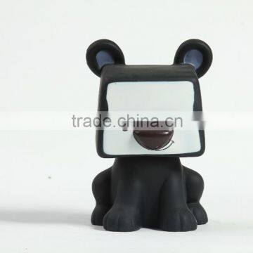 black bear customized money box, plastic OEM coin bank, china maunfacturer make your own piggy bank