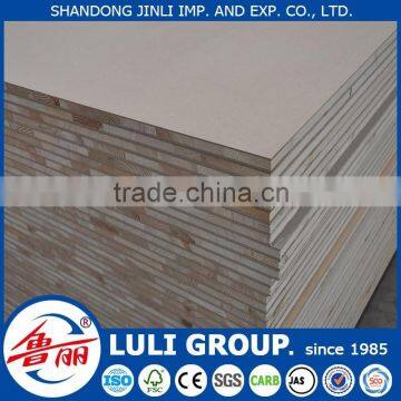 18mm pine blockboard price from shandong LULI GROUP China manufacturers