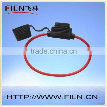 small black rubber 20A fuse holder in line fuse holder 250VAC