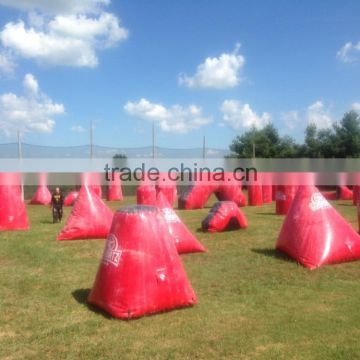 2016 inflatable paintball equipments/inflatable paintball bunkers