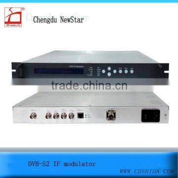 DVB-S2 IF modulator hdmi to rf modulator digital headend