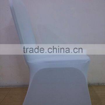 Outdoor Party Cheap Chair Cover White Wedding photo-3