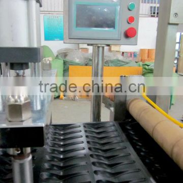 Automatic plastic blister forming machine for plastic spoon