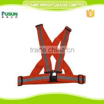 High quality reflective elastic vest for worker
