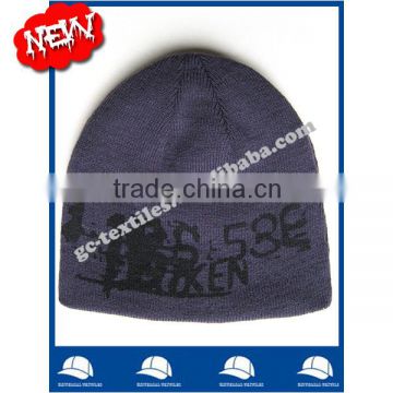 hot sale new product for 2014 Wholesale china manufacture OEM CUSTOM LOGO winter men beanie hat and cap