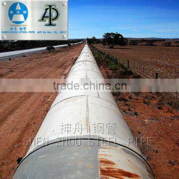 API 5L PSL2 Gr B Longitudinal SAW welded pipe for Oil pipeline