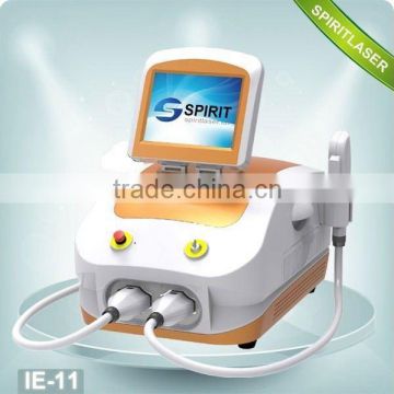 2 in 1 SHR IPL hair removal skin rejuvenation 10HZ Skin Whitening Machine Movable Screen