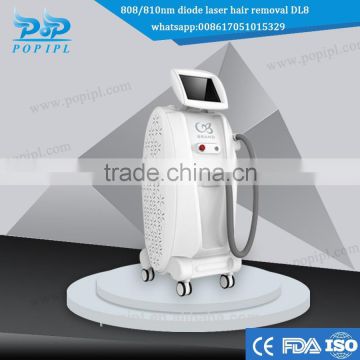 Adjustable Permanent Hair Removal Diode Laser Hair Removal 808nm Pain-Free