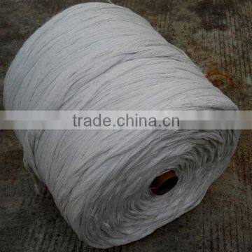 fibrillated pp yarn/polyester sewing thread3mm black twisted cable filler