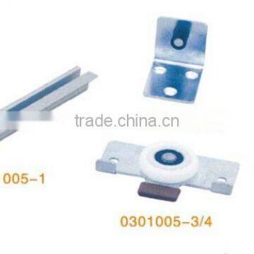 Wardrobe Sliding Door Fittings With Steel and Nylon Sliding Door Fittings