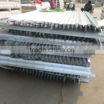 Haotian factory Hot rolled carbon steel galvanized iron 45 degree steel angle bar size,steel angle price