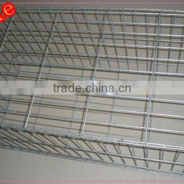 gabion stone cage galvanized 2.7mm diameter welded garden stone cage