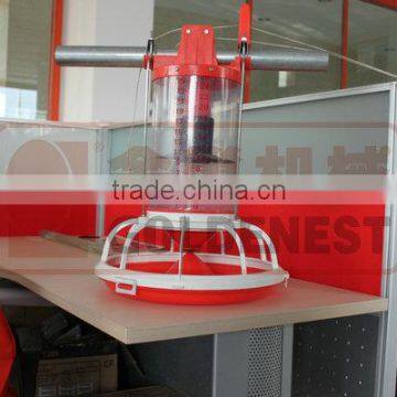 Metering Cylinder Pan Feeder of Broiler Breeder Equiment/rooster Feeding Line photo-4