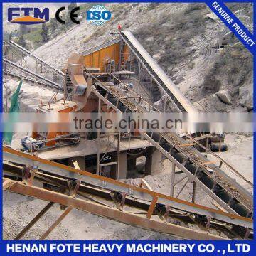 Conveyor belt scraper for iron processing plant