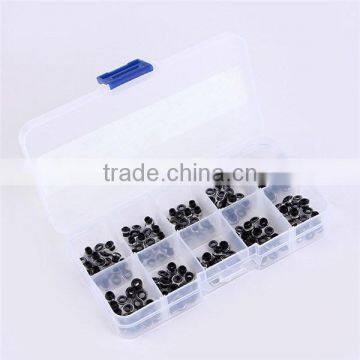 Fishing rod top box guides
