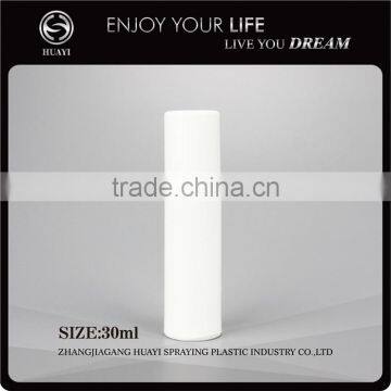 Hot sale white PP airless pump bottle 30ml