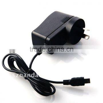 mobilephone charger 5V2A with mini 5pin cable with UL