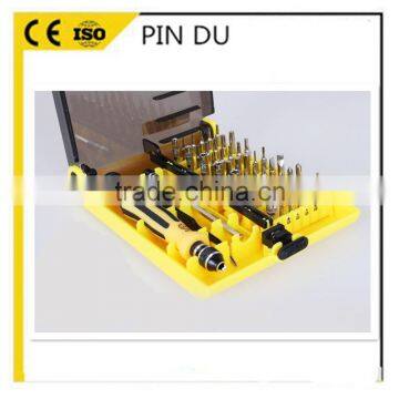 screwdriver kit with 70pcs/screwdriver wrench hammer tool kit