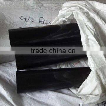 Black delrin Round plastic rod