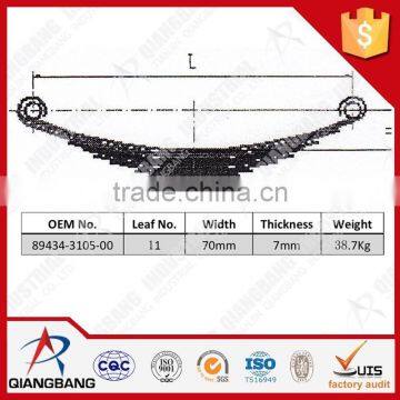 89434-3105-00 Auto Suspension Leaf Spring for JAPAN AUTOMOBILE