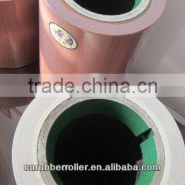 White Aluminum SBR Rice Rubber Roller