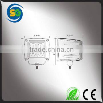 16W LED Work Light Spot Beam 12V 24V LED Light Truck 4x4 Boat SUV JEEP Lamp photo-4