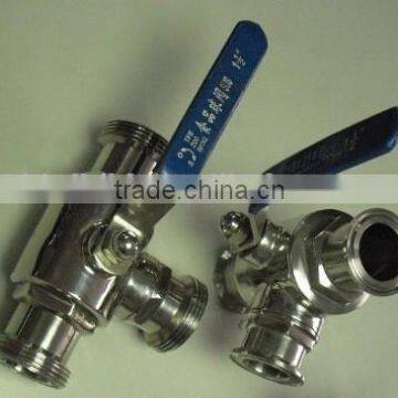 Sanitary Three Ways Ball Valve(Electric and Pneumatic) photo-6