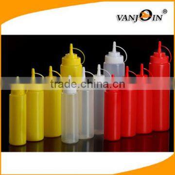 Red PE Squirt Ketchup Butter Squeeze Bottle photo-2