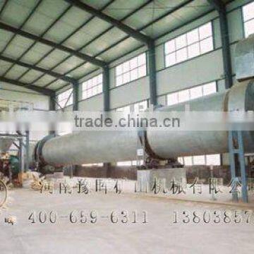 rotary drum drier for drying coal and clay