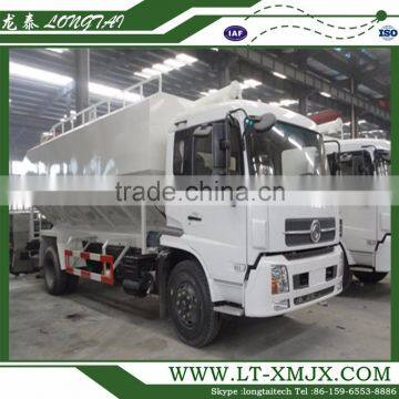 China Carbon Steel 3 Axles Feeds Transport Semi Trailer photo-2